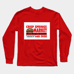 Crisp Springs Market Long Sleeve T-Shirt